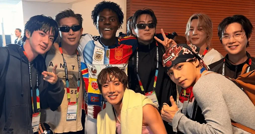 IShowSpeed vibra ao encontrar o BTS antes da final da Copa do Mundo de 2026 news56811 big
